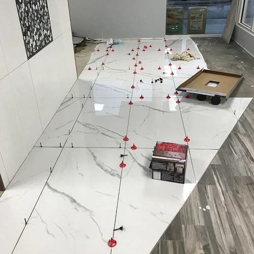 tile installation by Christoff and Sons