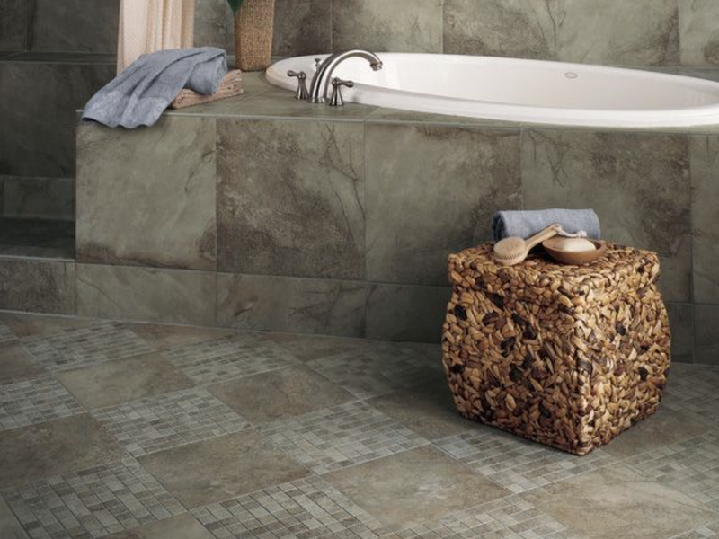 Which room is best for tile flooring installation from Mechanic St Jackson, MI 49201