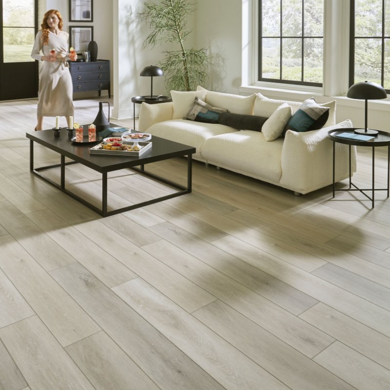 LuxeCraft Flooring by Karastan in a stylish home