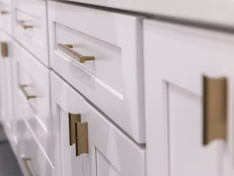 Green Forest Cabinetry available at Christoff and Sons Floorcovering