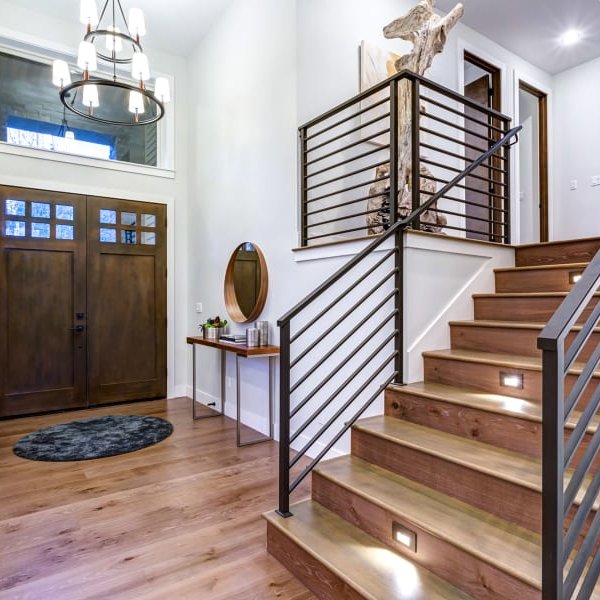 Stair casing flooring in Jackson